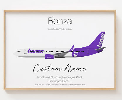 Bonza Poster Print Custom [UNFRAMED]