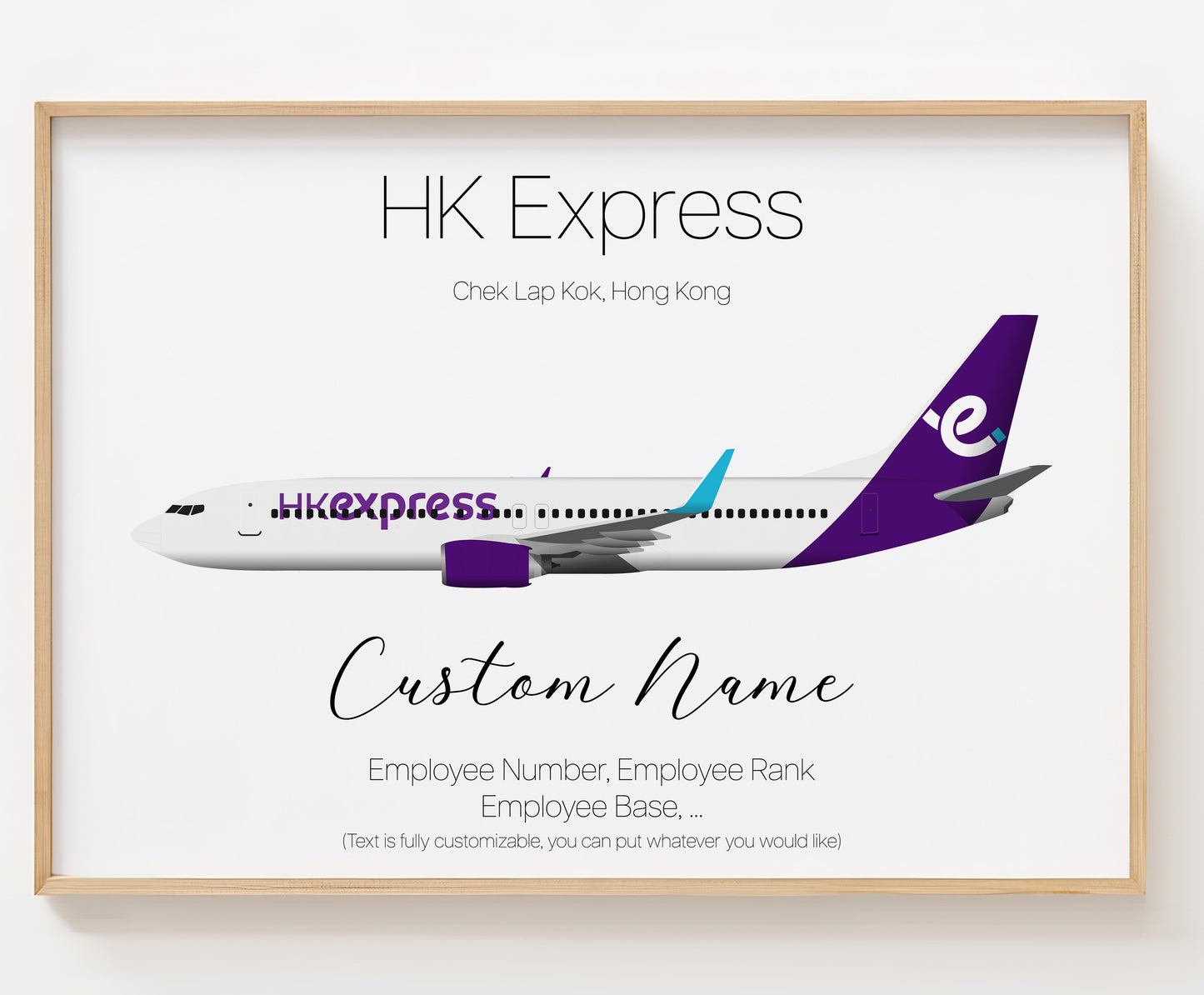 HK Express Poster Print Custom [UNFRAMED]