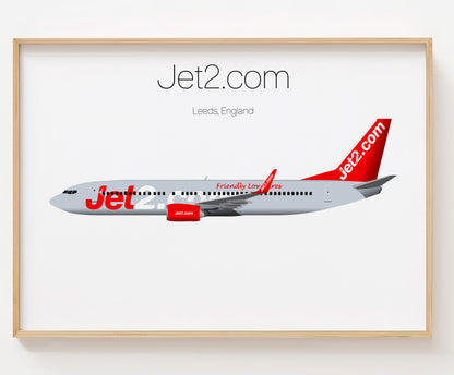 Jet2.com Poster Print Custom [UNFRAMED]