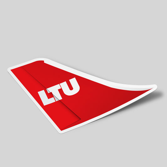 LTU International Sticker Tailplane