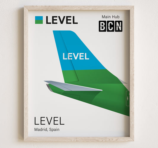 LEVEL Tailplane Poster Print [UNFRAMED]