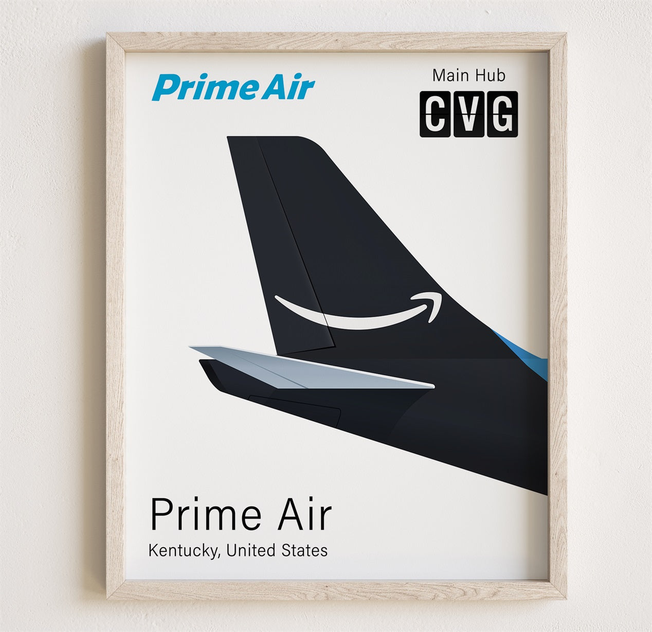 Prime Air Tailplane Poster Print [UNFRAMED]