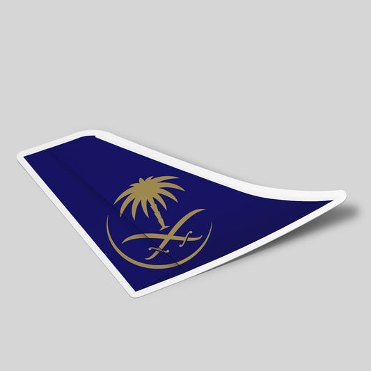 Saudia Sticker Tailplane