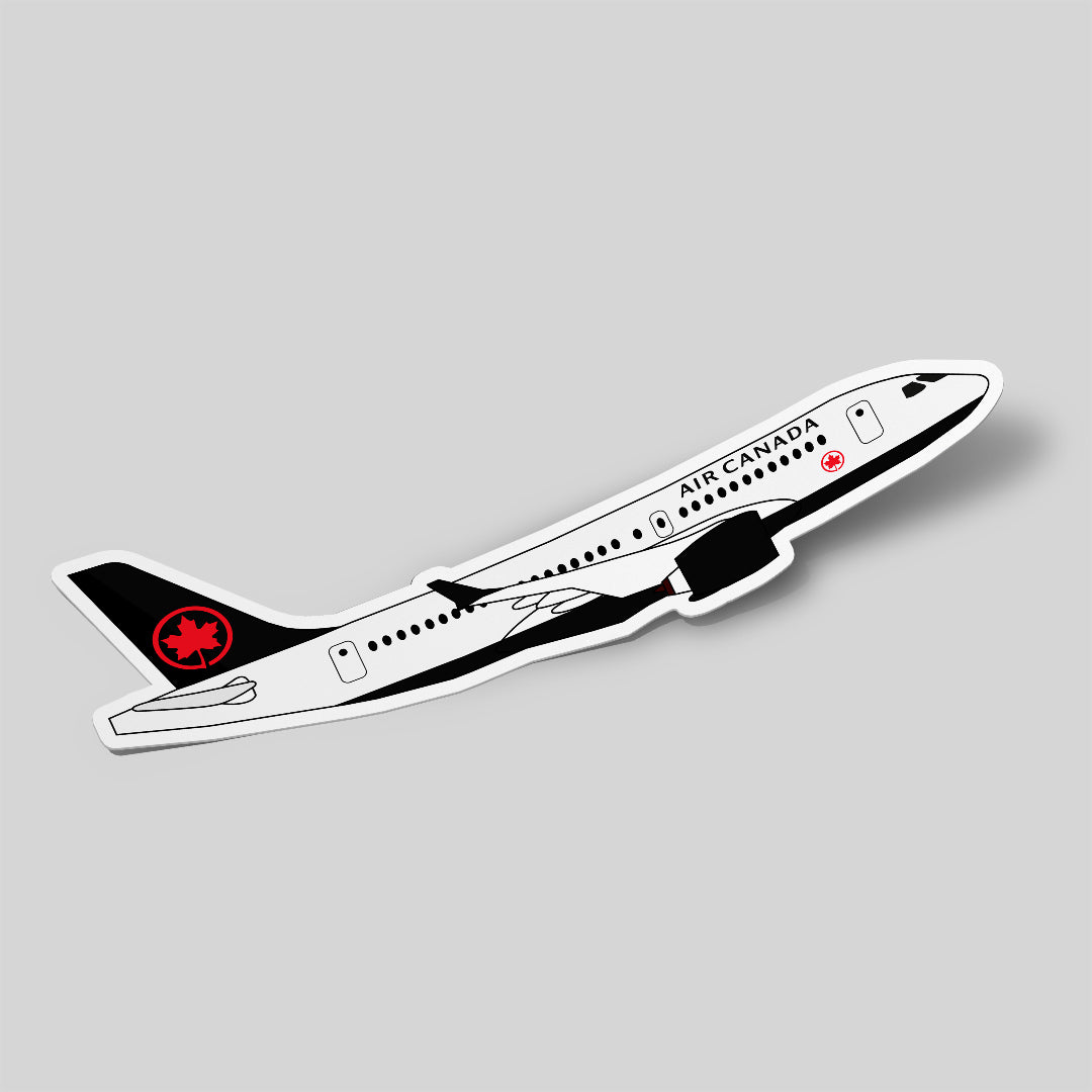 Airbus A220 Air Canada Sticker Airplane