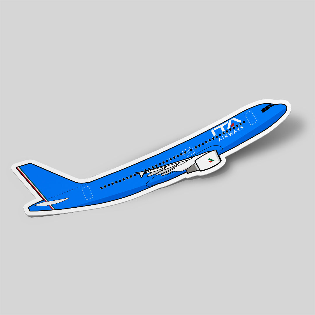 Airbus A320 ITA Airways Sticker Airplane