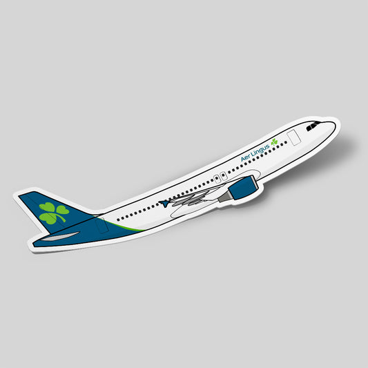 Airbus A320 Aer Lingus Sticker Airplane