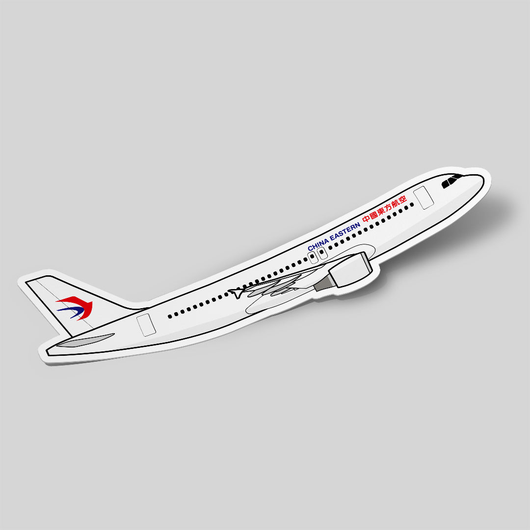 Airbus A320 China Eastern Airlines Sticker Airplane