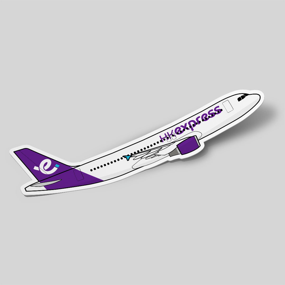 Airbus A320 HK Express Sticker Airplane