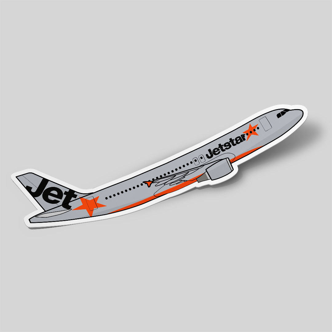 Airbus A320 Jetstar Sticker Airplane