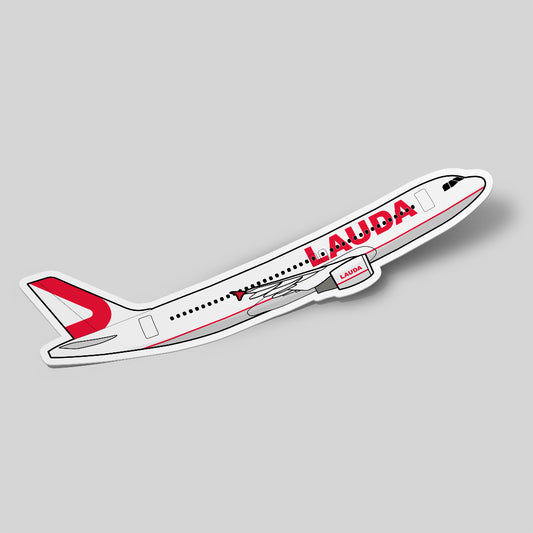 Airbus A320 Lauda Europe Sticker Airplane