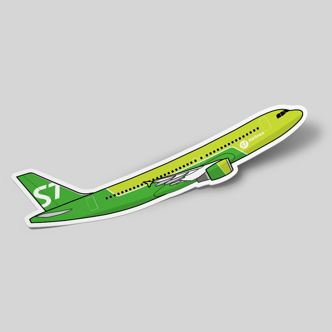 Airbus A320 S7 Airlines Sticker Airplane