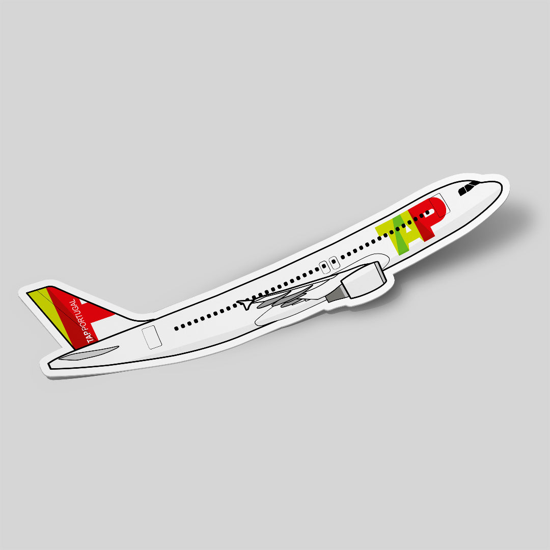 Airbus A320 TAP Air Portugal Sticker Airplane