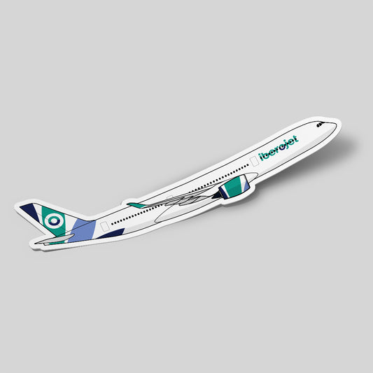 Airbus A350 Iberojet Sticker Airplane