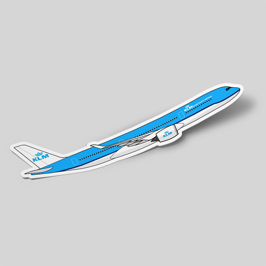 Airbus A350 KLM Sticker Airplane