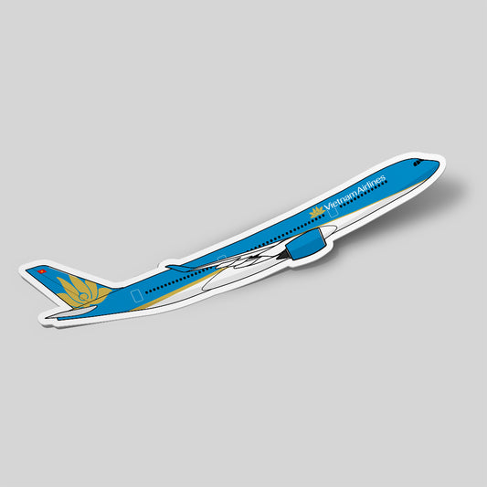 Airbus A350 Vietnam Airlines Sticker Airplane