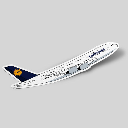 Airbus A380 Lufthansa Sticker Airplane