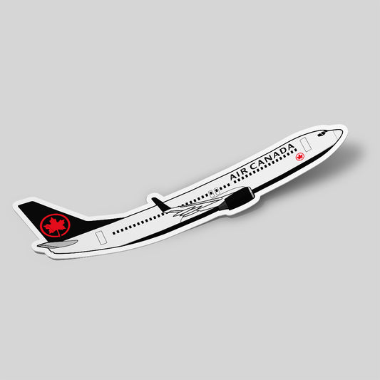 Boeing 737 Air Canada Sticker Airplane