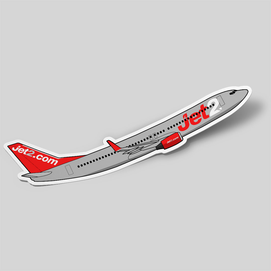 Boeing 737 Jet2.com Sticker Airplane