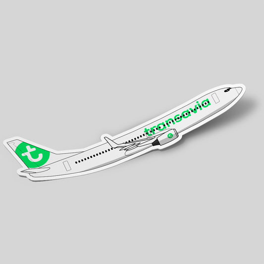 Boeing 737 Transavia Sticker Airplane