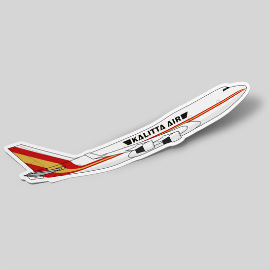 Boeing 747 Kalitta Air Sticker Airplane