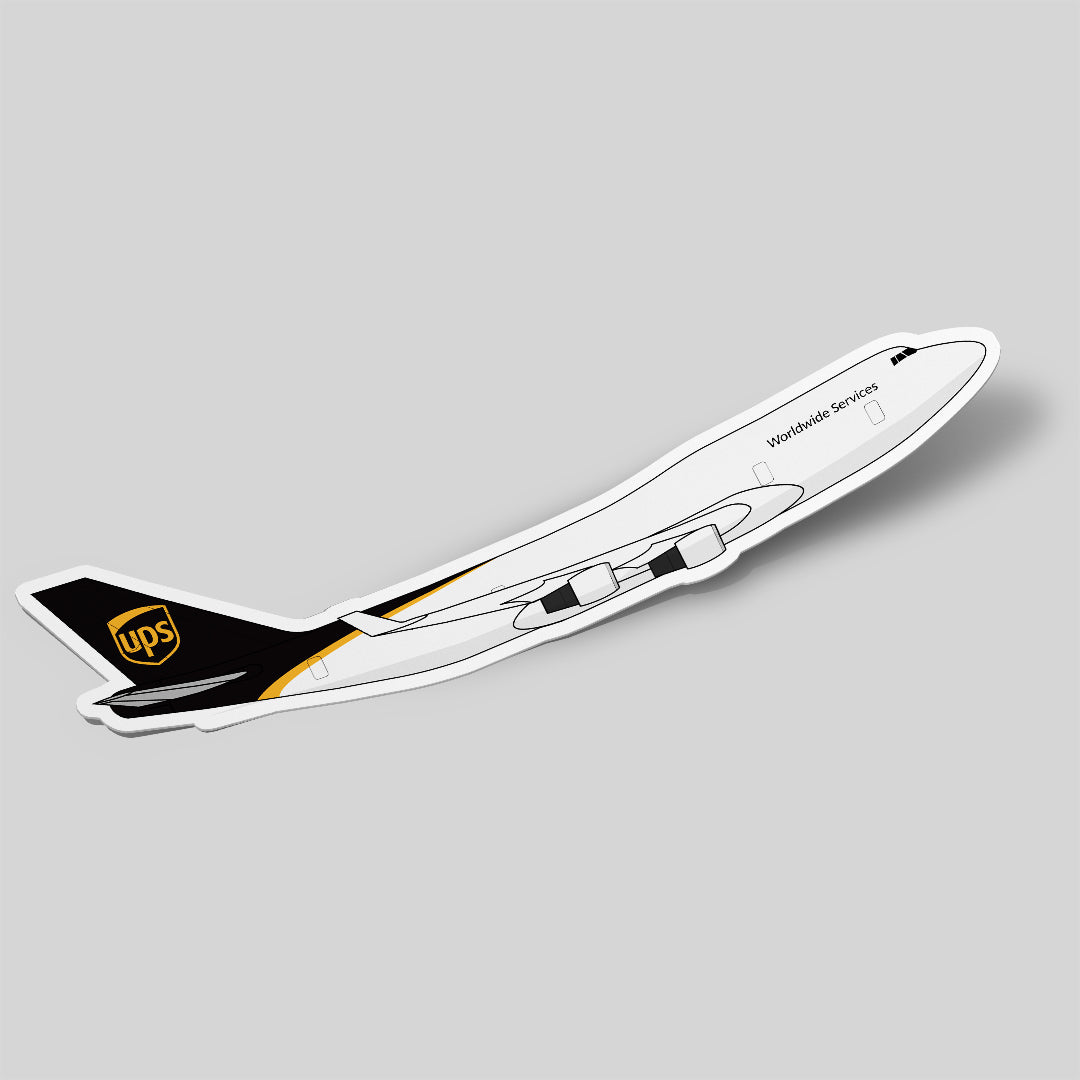 Boeing 747 UPS Airlines Sticker Airplane