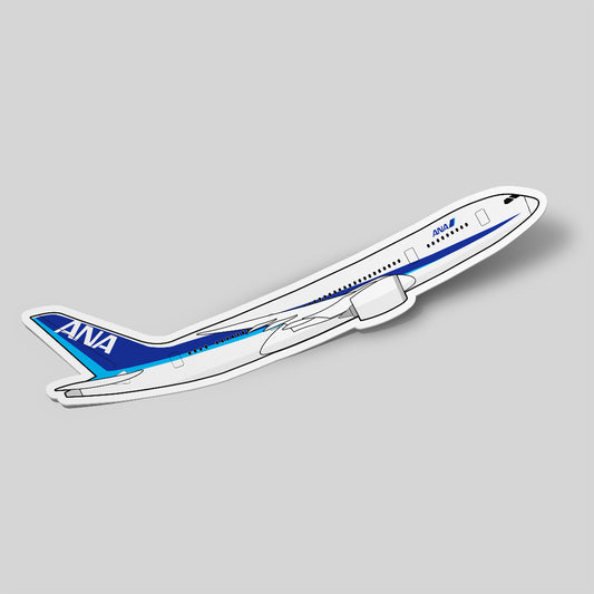 Boeing 787 ANA Sticker Airplane