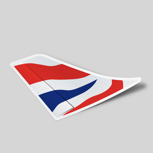 British Airways Sticker Tailplane