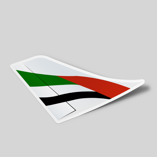 Emirates Sticker Tailplane