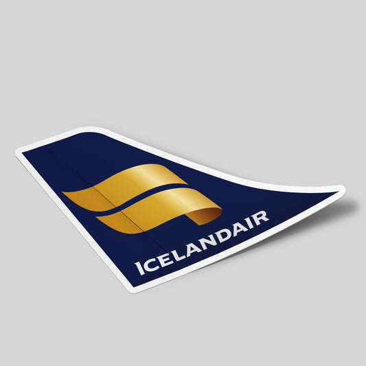 Icelandair Sticker Tailplane