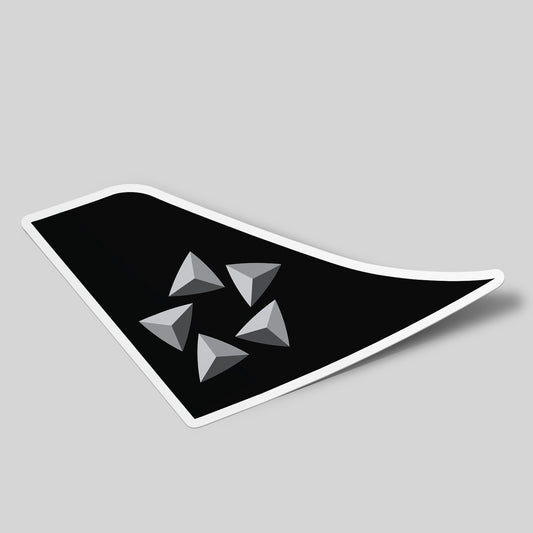 Star Alliance Sticker Tailplane