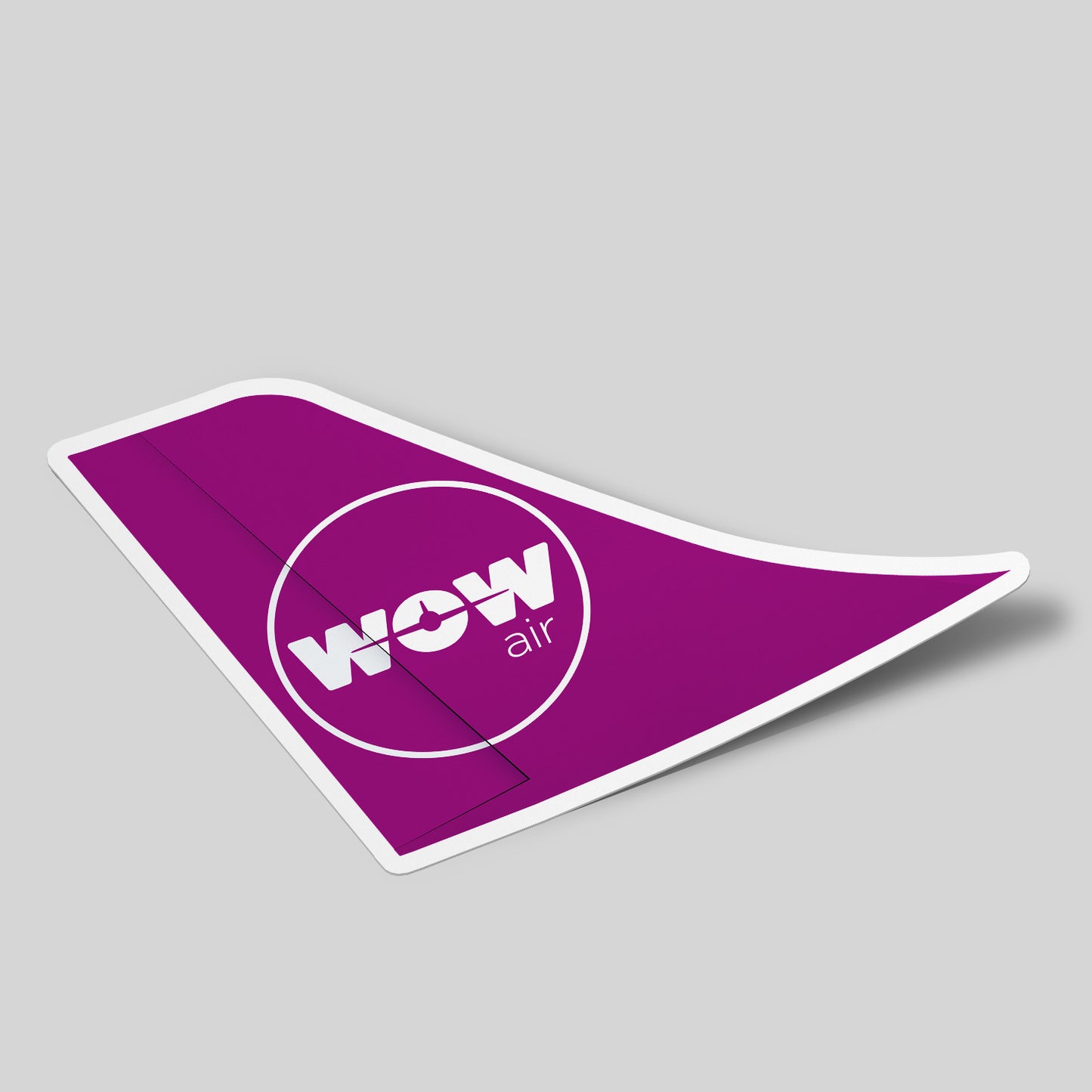 WOW Air Sticker Tailplane